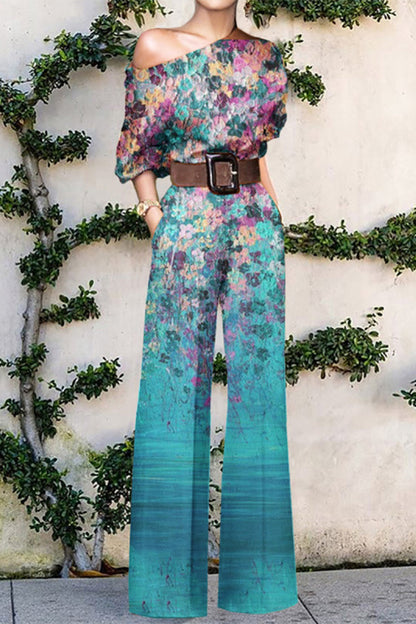 Luźne kombinezony bez paska na jedno ramię Fashion (10 kolorów)