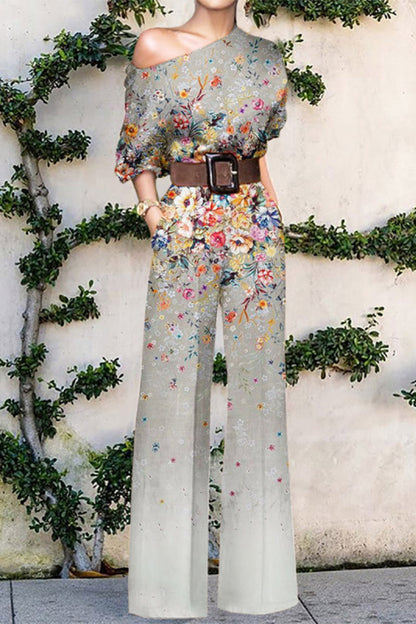Luźne kombinezony bez paska na jedno ramię Fashion (10 kolorów)