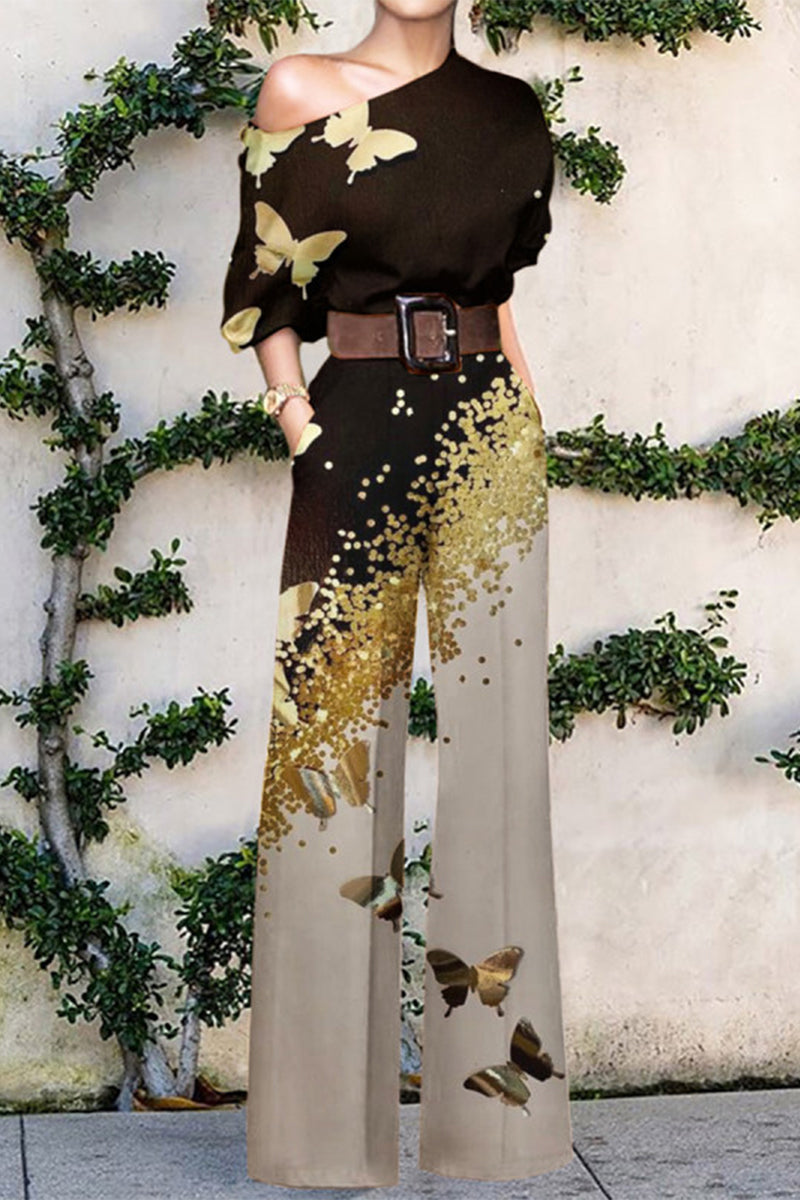 Luźne kombinezony bez paska na jedno ramię Fashion (10 kolorów)
