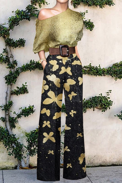 Luźne kombinezony bez paska na jedno ramię Fashion (10 kolorów)