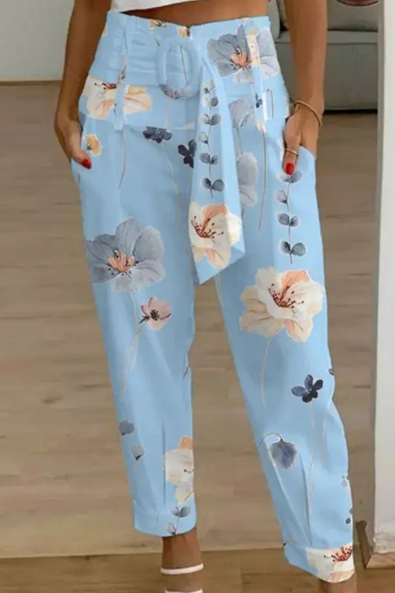 LD | Casual Patchwork Bag Print Loose Mid Waist Harlan Else Stroje kąpielowe