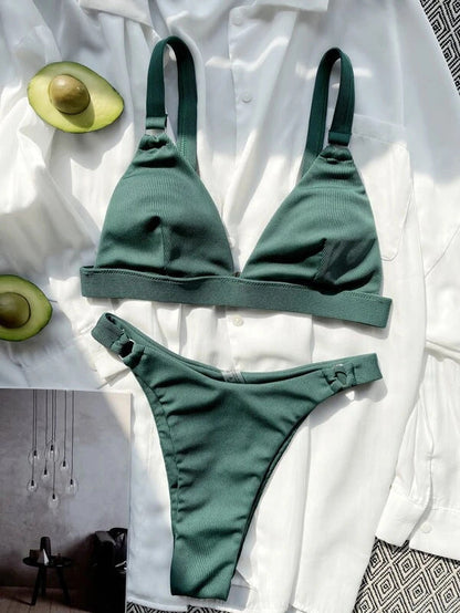 Zoe® | Delta Wing trójkątne bikini z miseczkami