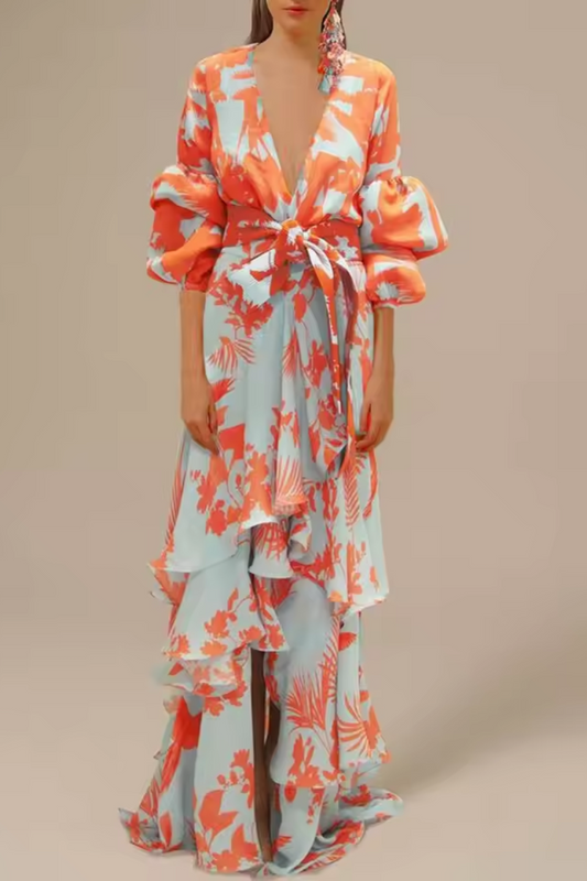 Luna | Sukienka Boho Maxi dla kobiet