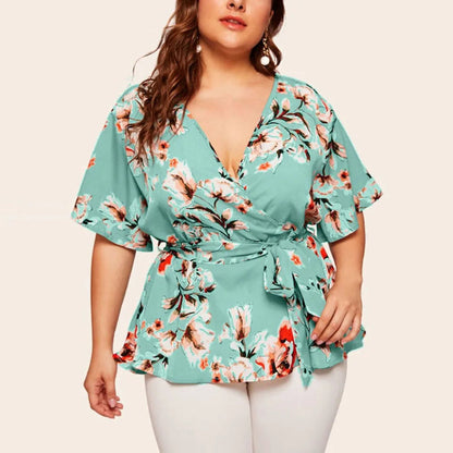 Vardi Dante™ Fenna Plus-Size Top | Kolorowy i wszechstronny