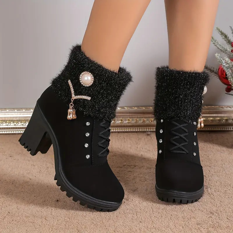 Damskie buty na koturnie - Ghislaine