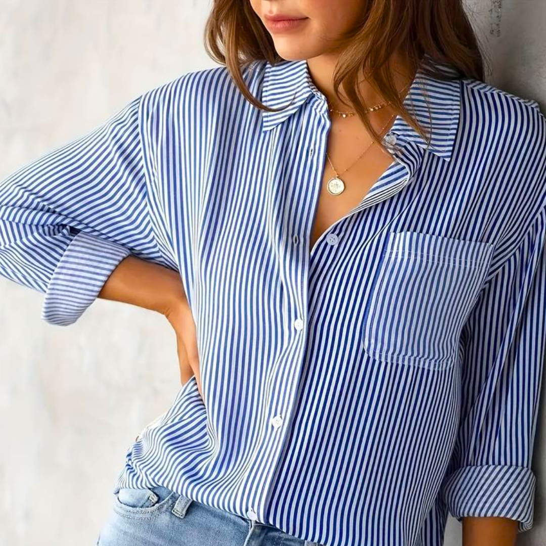 Bluzka damska w paski Jet | Casual