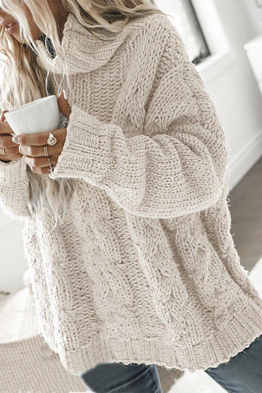 Yasmin - Miękki i elegancki sweter United z półokrągłym dekoltem