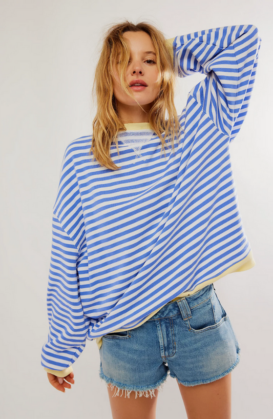 Sweter w paski Helena
