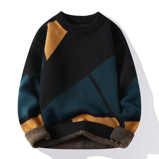 Sweter casualowy - klasyczny - wygodny - idealny na jesień/zimę