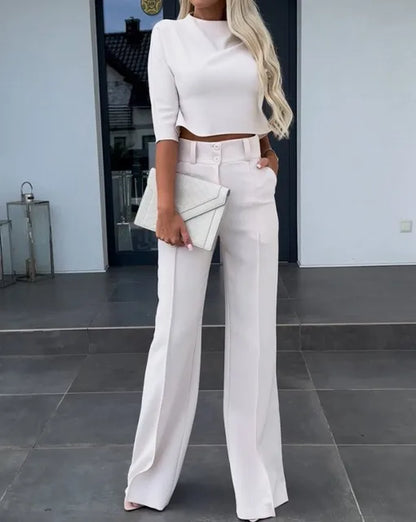 Rosamund - Elegancki zestaw flare dla kobiet