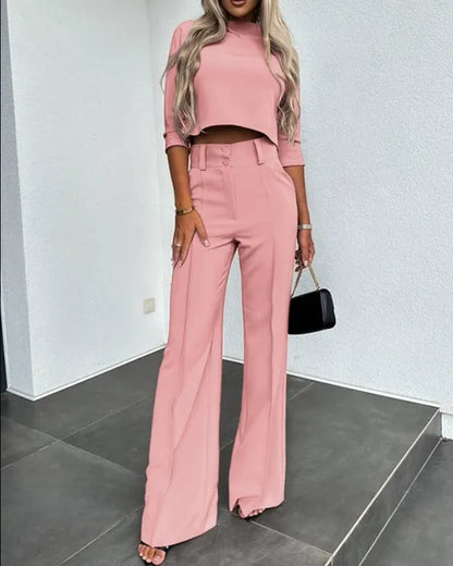 Rosamund - Elegancki zestaw flare dla kobiet