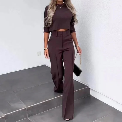 Rosamund - Elegancki zestaw flare dla kobiet