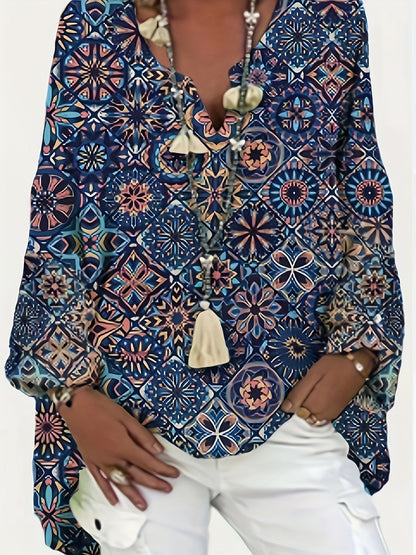 Marissa - top plus size w stylu boho