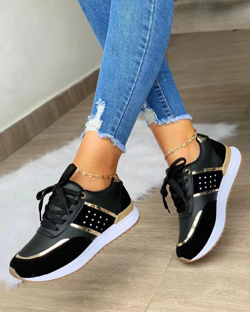 Buty sportowe w jednolitym kolorze
