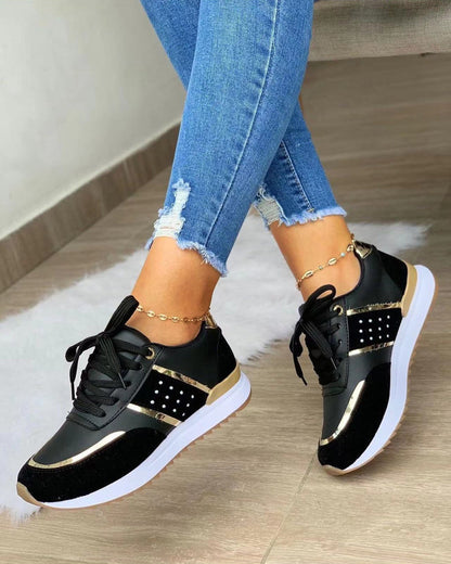 Buty sportowe w jednolitym kolorze