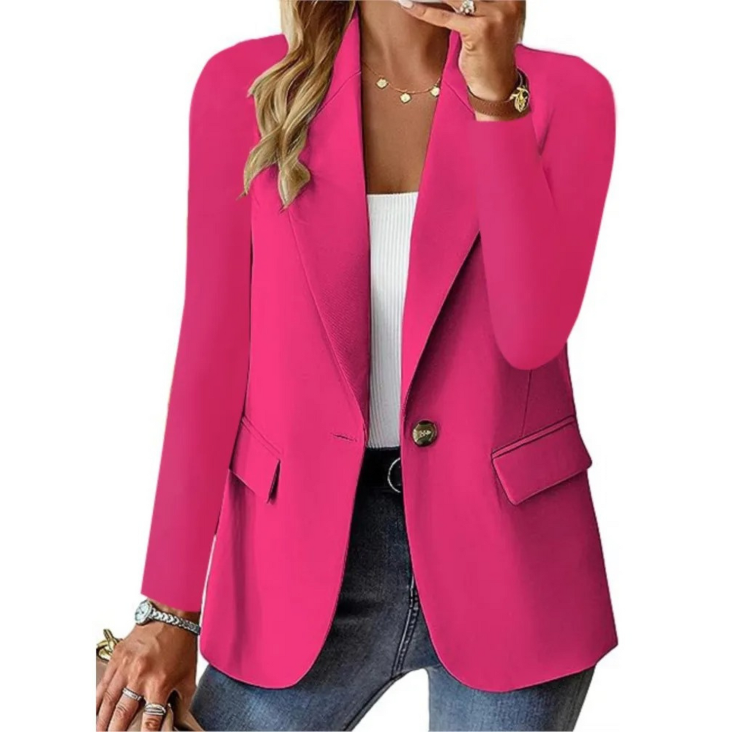 Nina | Casualowy blezer damski z długim rękawem