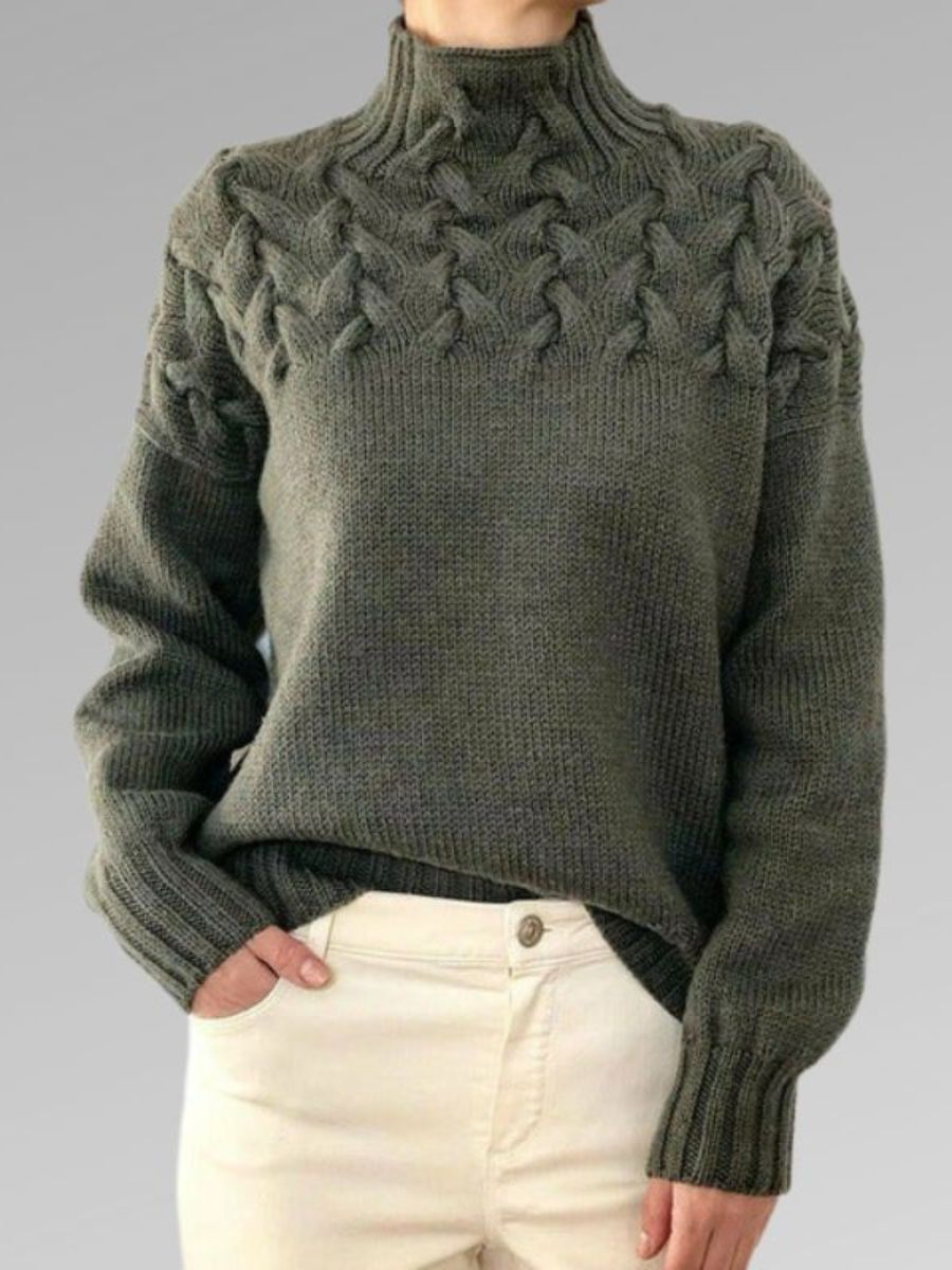Sweter damski z dzianiny