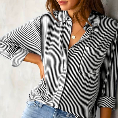 Bluzka damska w paski Jet | Casual