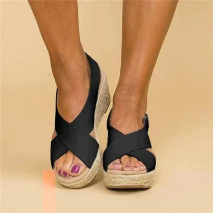 Eleganckie sandały espadryle Karen® | Chic