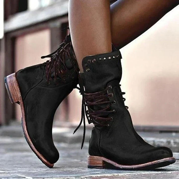 Jatta - stylowe skórzane buty ze sznurowadłami