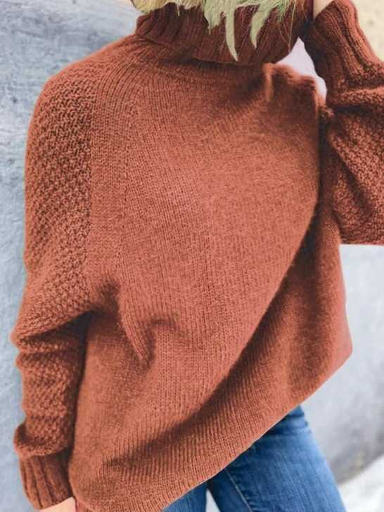Sophie - Modny sweter damski z dzianiny