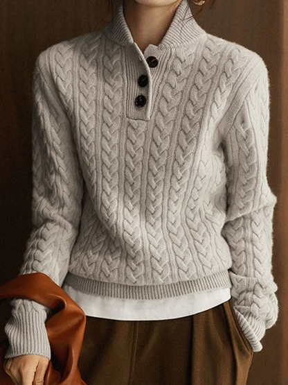 Teksturowany sweter Zara - Miękki i elegancki - Wygodny dla kobiet