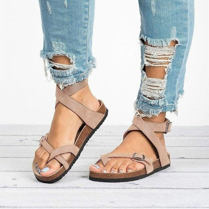 Ursula® | Eleganckie sandały ze skórzanymi paskami