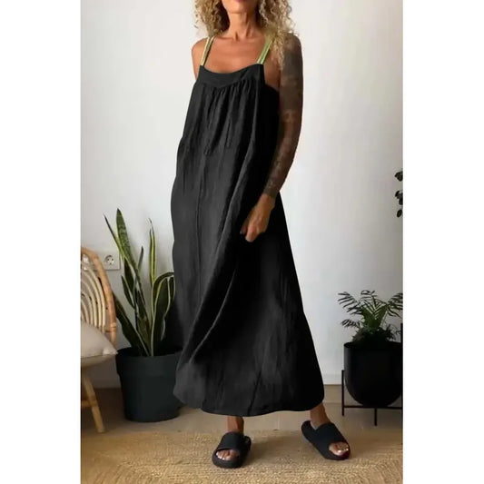 Jelena Chic sukienka z płynnym krojem