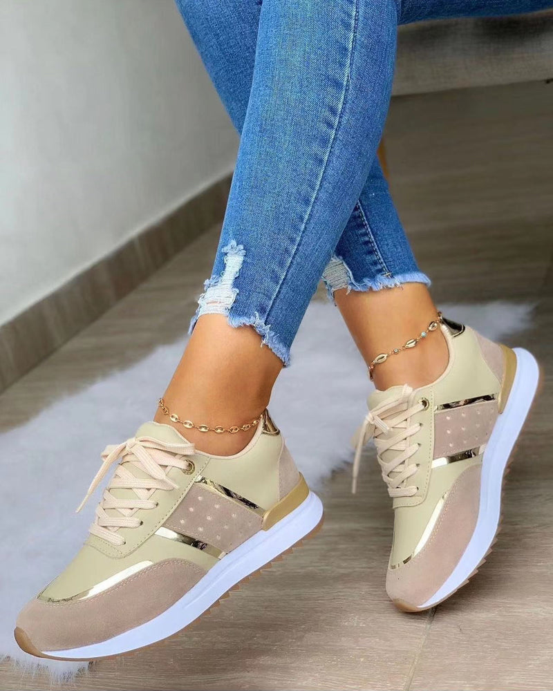 Buty sportowe w jednolitym kolorze