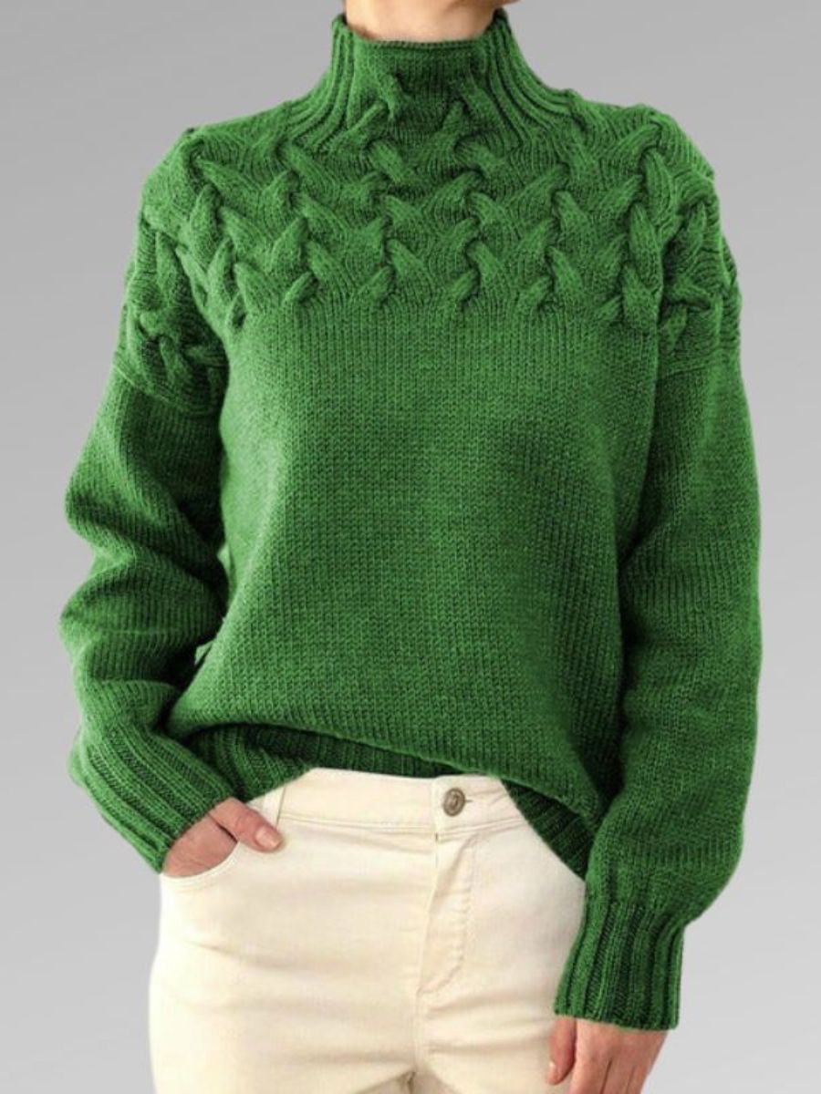 Sweter damski z dzianiny