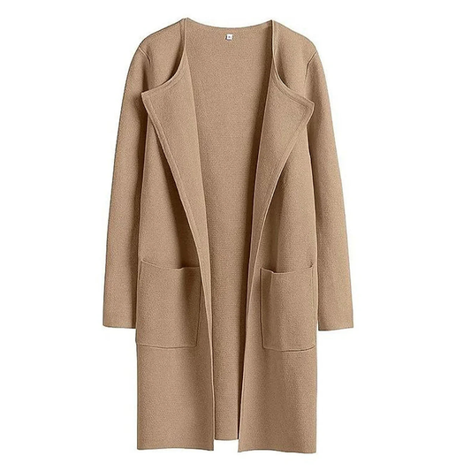 Stylowy sweter damski o długim kroju