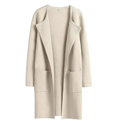 Stylowy sweter damski o długim kroju