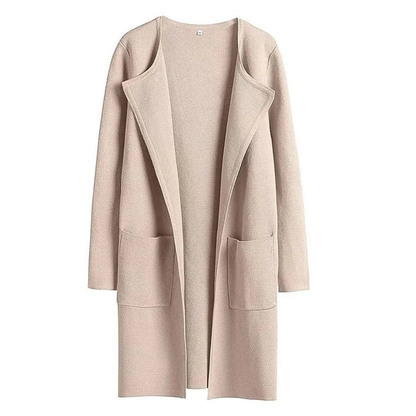 Stylowy sweter damski o długim kroju