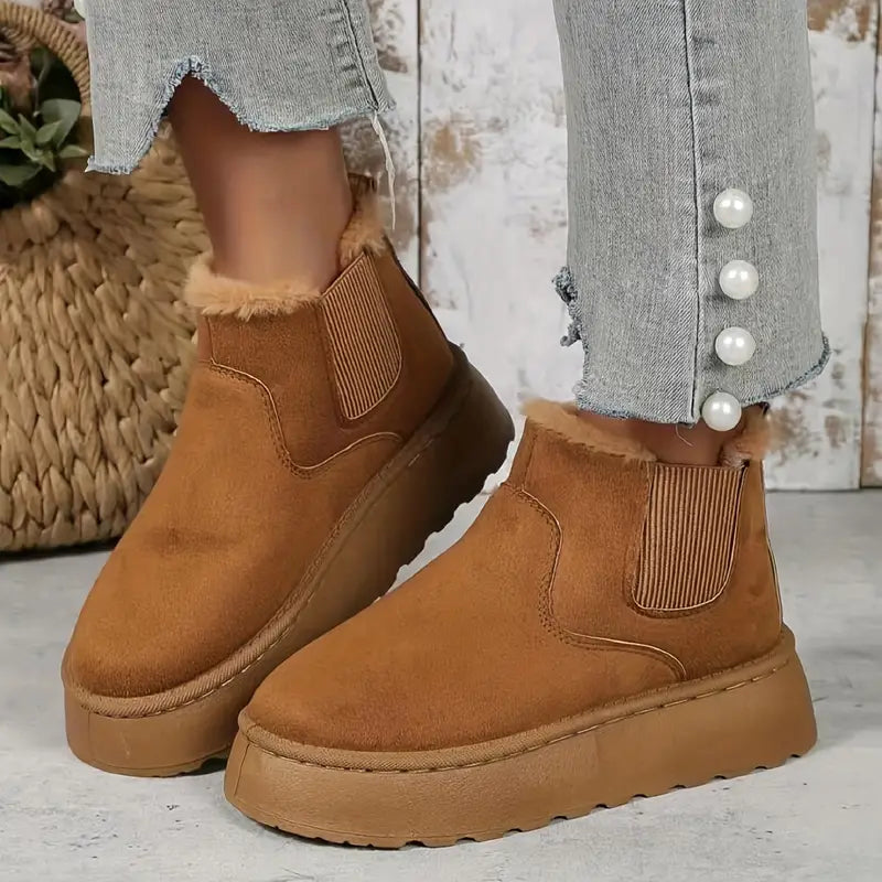 Casualowe buty wsuwane | Beżowe - Łatwe i wygodne - Idealne do codziennego użytku