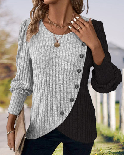 Sweter damski w stylu casual