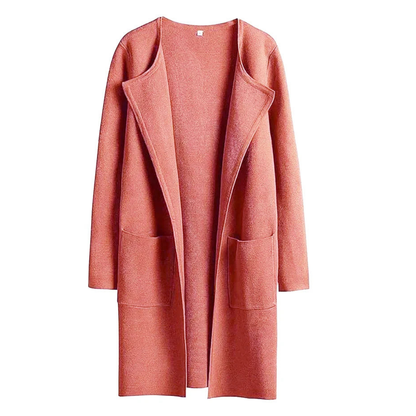 Stylowy sweter damski o długim kroju