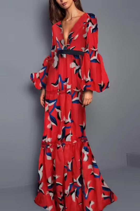 Vivienne | Boho Party Maxi Dress dla kobiet