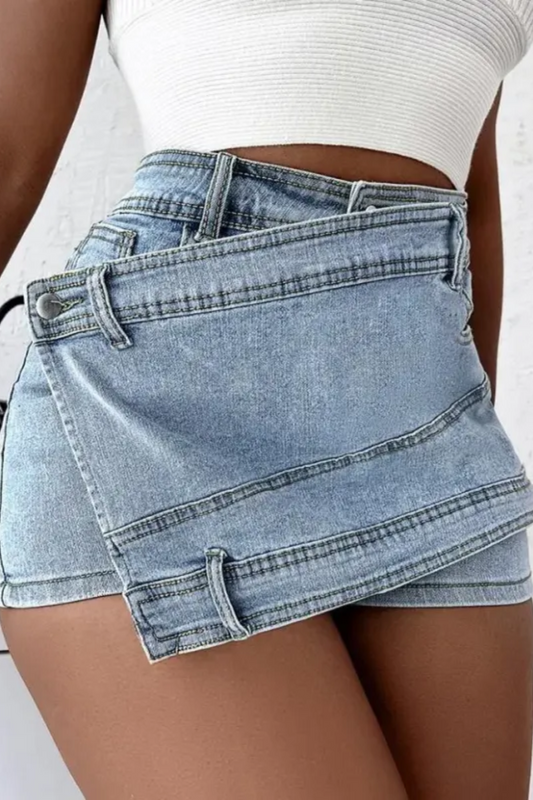 Jade | Spodenki damskie Y2K Denim Skort