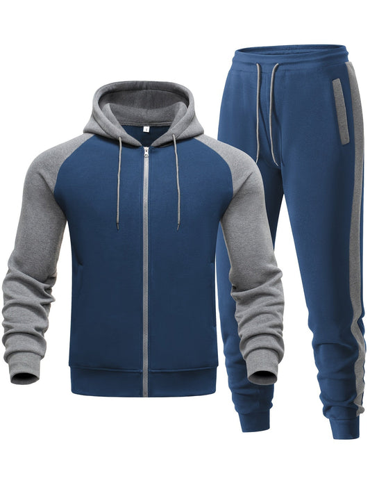 Liam | Sportowy zestaw bluza z kapturem i joggery