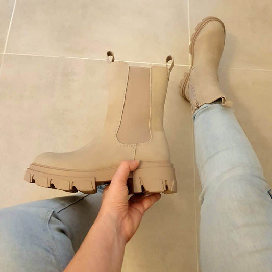 Buty damskie | Romi Beige - Eleganckie i wygodne buty - idealne na co dzień