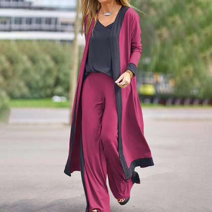 Salma - Elegancki długi zestaw dla kobiet