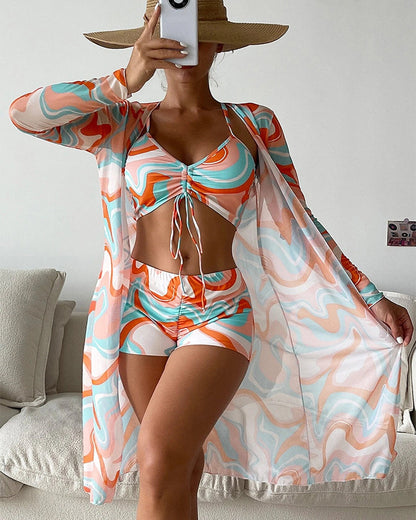 Delia® | Trzyczęściowy zestaw bikini