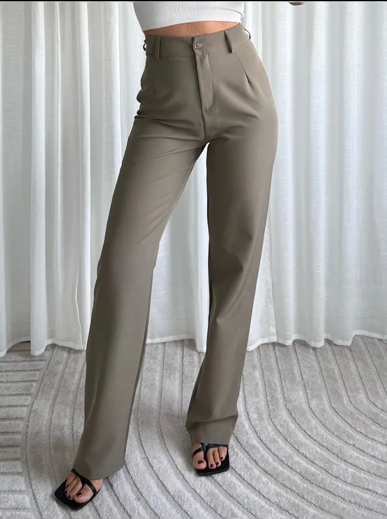 Isabelle | Eleganckie spodnie | Ponadczasowy styl | Luksusowa mieszanka