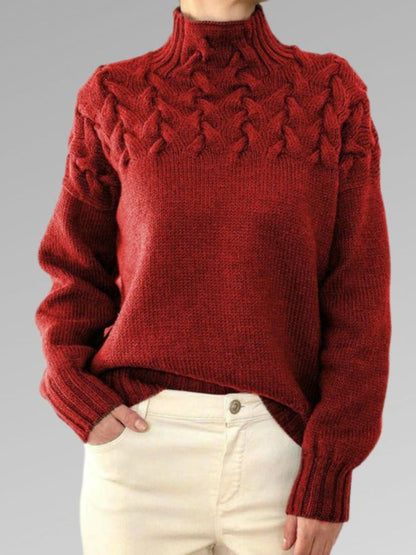 Sweter damski z dzianiny