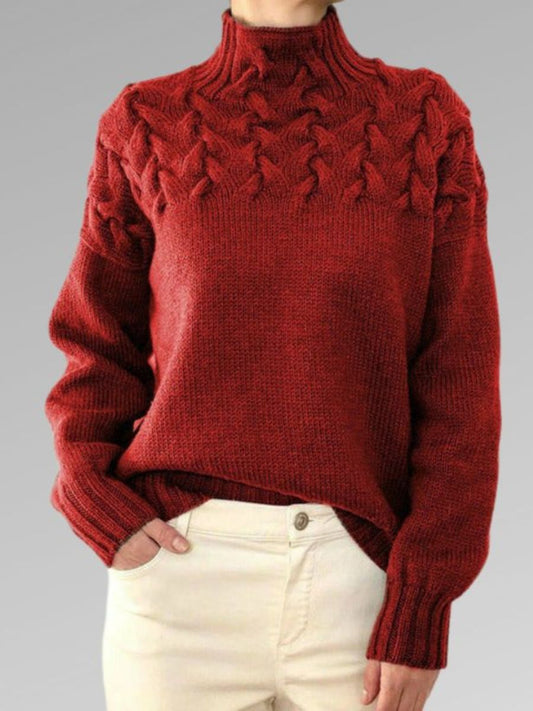 Sweter damski z dzianiny