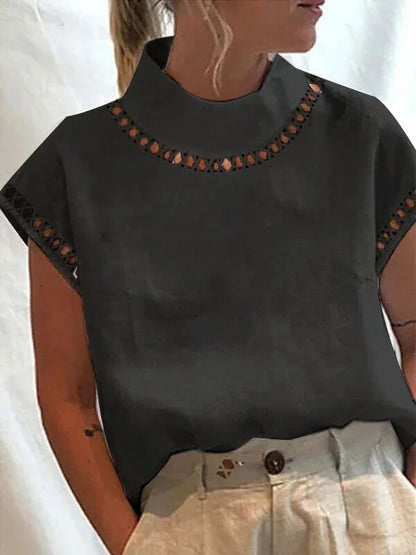 Marieky - Casualowa bluzka damska w stylu vintage