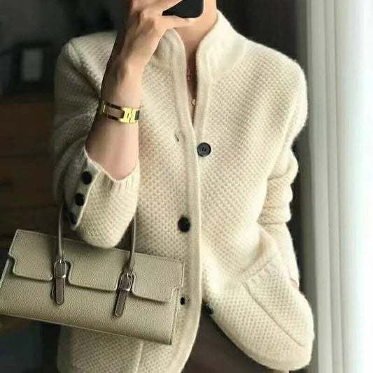 Wyrafinowany, przytulny kardigan - Emmy