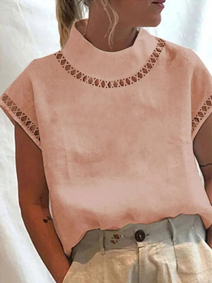 Marieky - Casualowa bluzka damska w stylu vintage