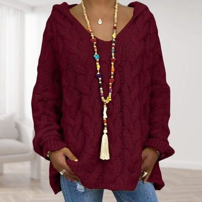 Stylowy sweter z dzianiny dla kobiet