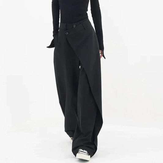 Abby - Asymetryczne spodnie baggy